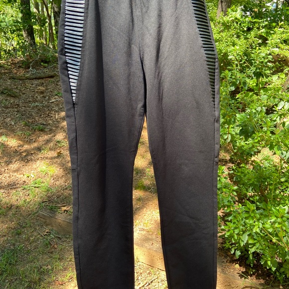 Bar lll Black Moto Leggings - Picture 3 of 7